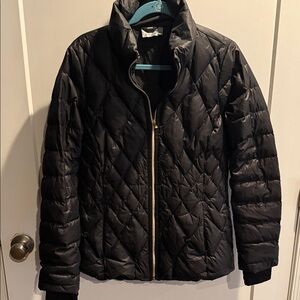 Athleta Black Quilted Women's Jacket